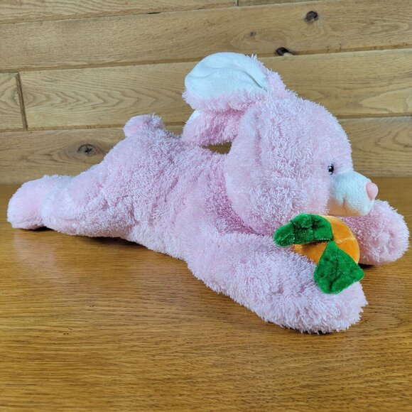 Plush Stuffed Bunny Rabbits Lot of 8 Various Sizes Colors Makers Fluffy Soft - Picture 14 of 14